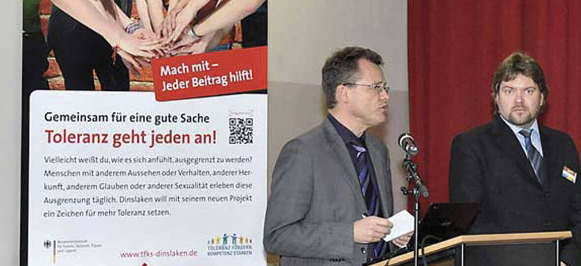 Tolerantes Dinslaken - Projekte 2011 - Auftaktveranstaltung