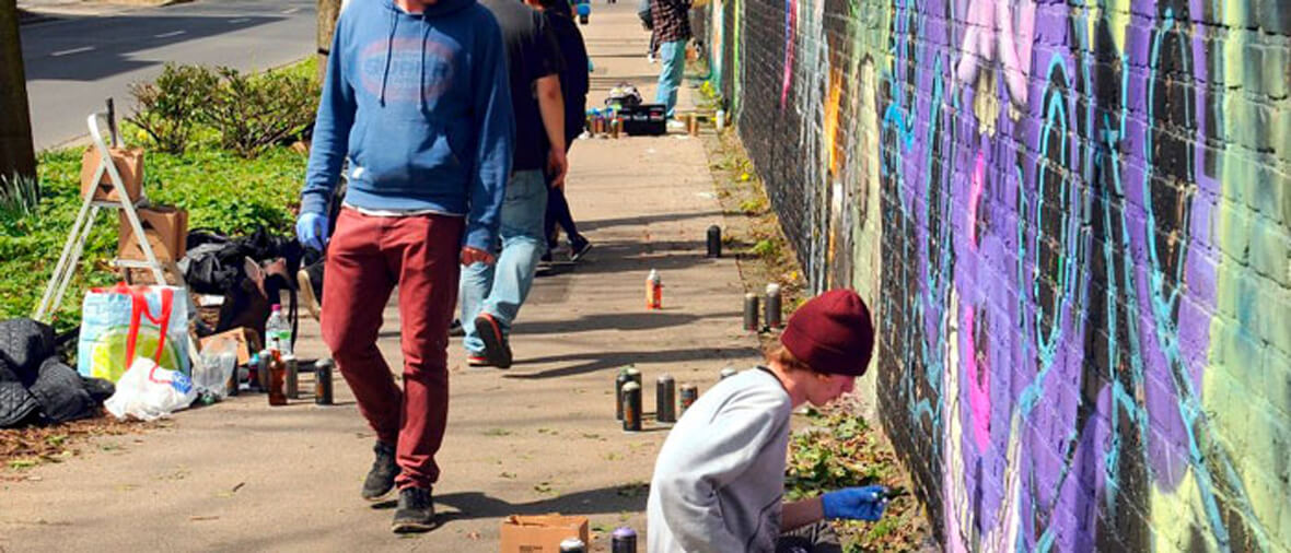 Tolerantes Dinslaken - Projekte 2016 - Urban Art Festival