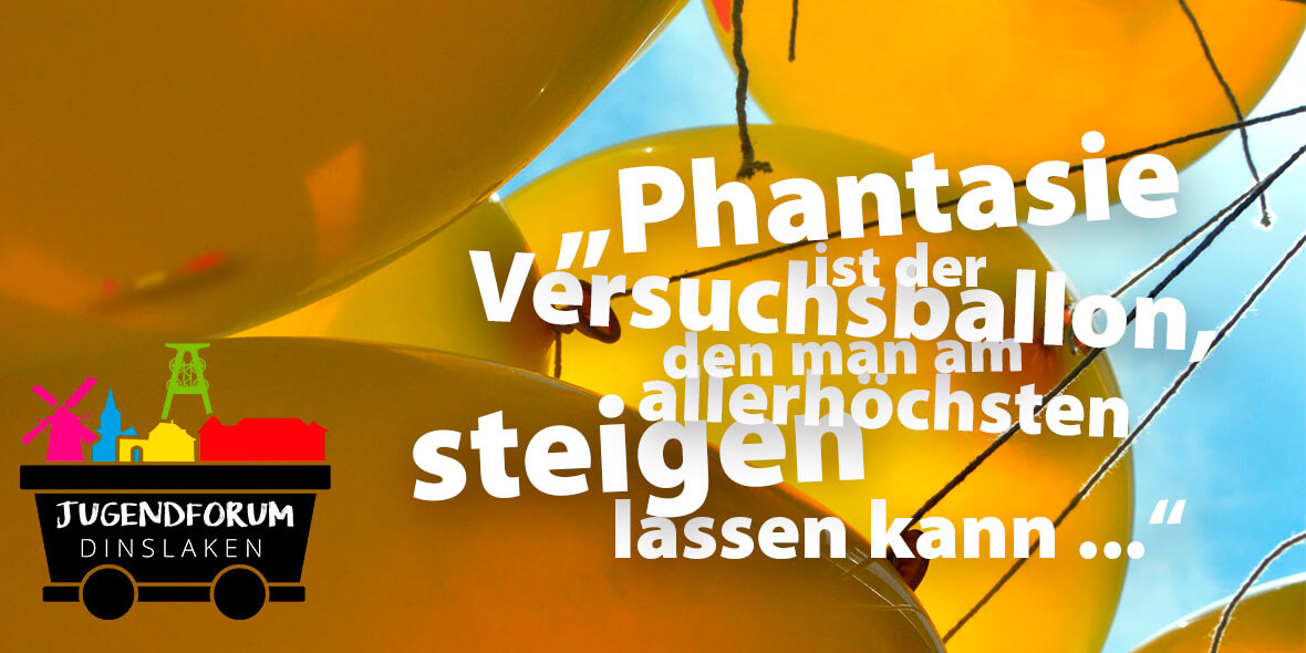 Tolerantes Dinslaken - Projekte 2017 - Ballonaktion - Ein Zeichen für Toleranz und Demokratie