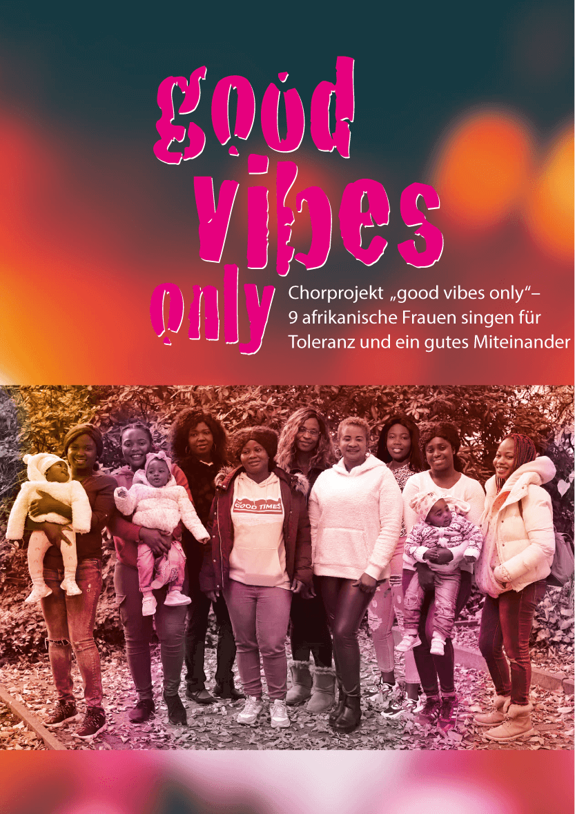 Tolerantes Dinslaken - Projekte 2020 - Gospelkonzert - Good vibes only - Plakat